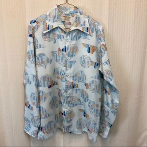 Vintage 70’s Richmon Brothers men’s long sleeve